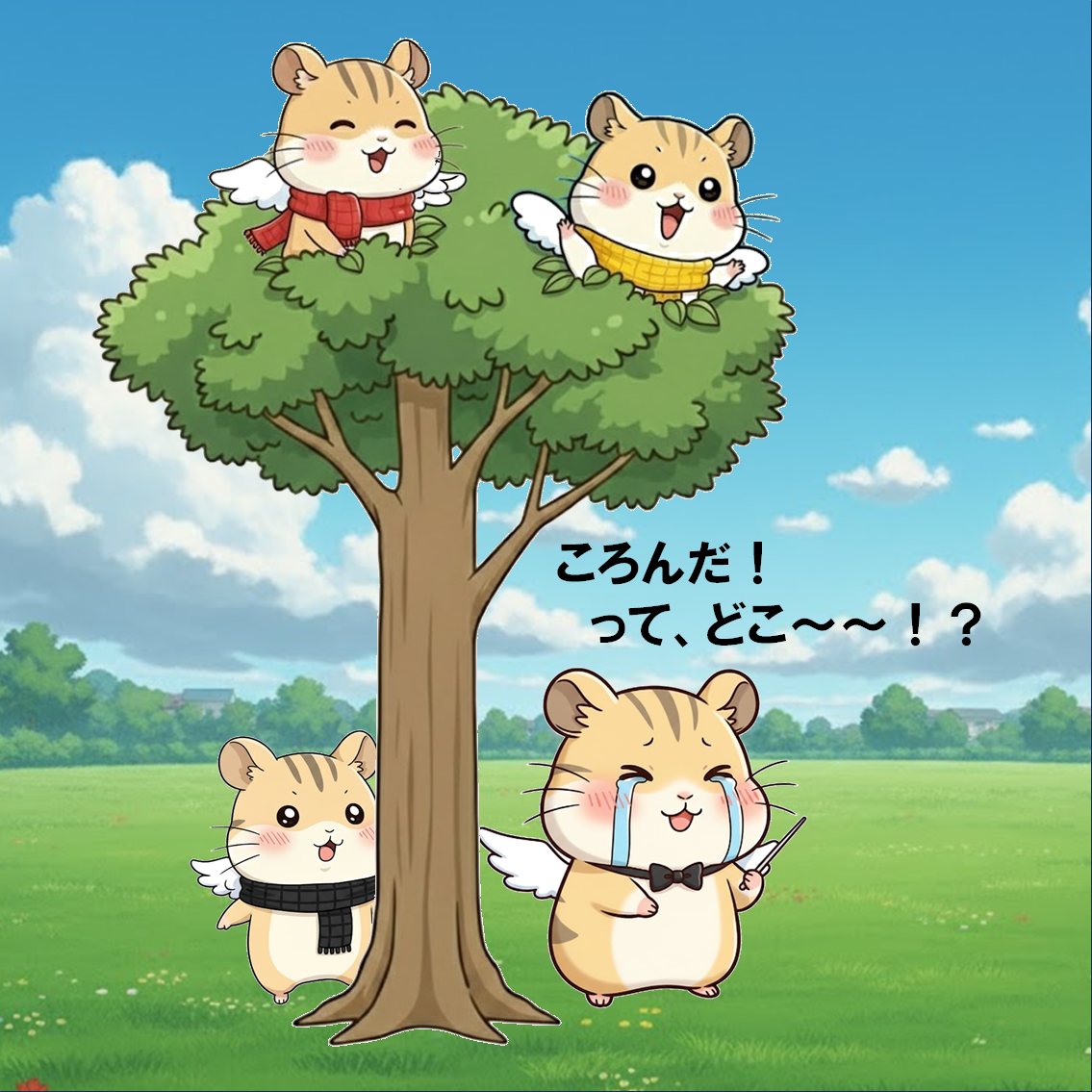 音楽解説４コマ漫画、音を出さない記号