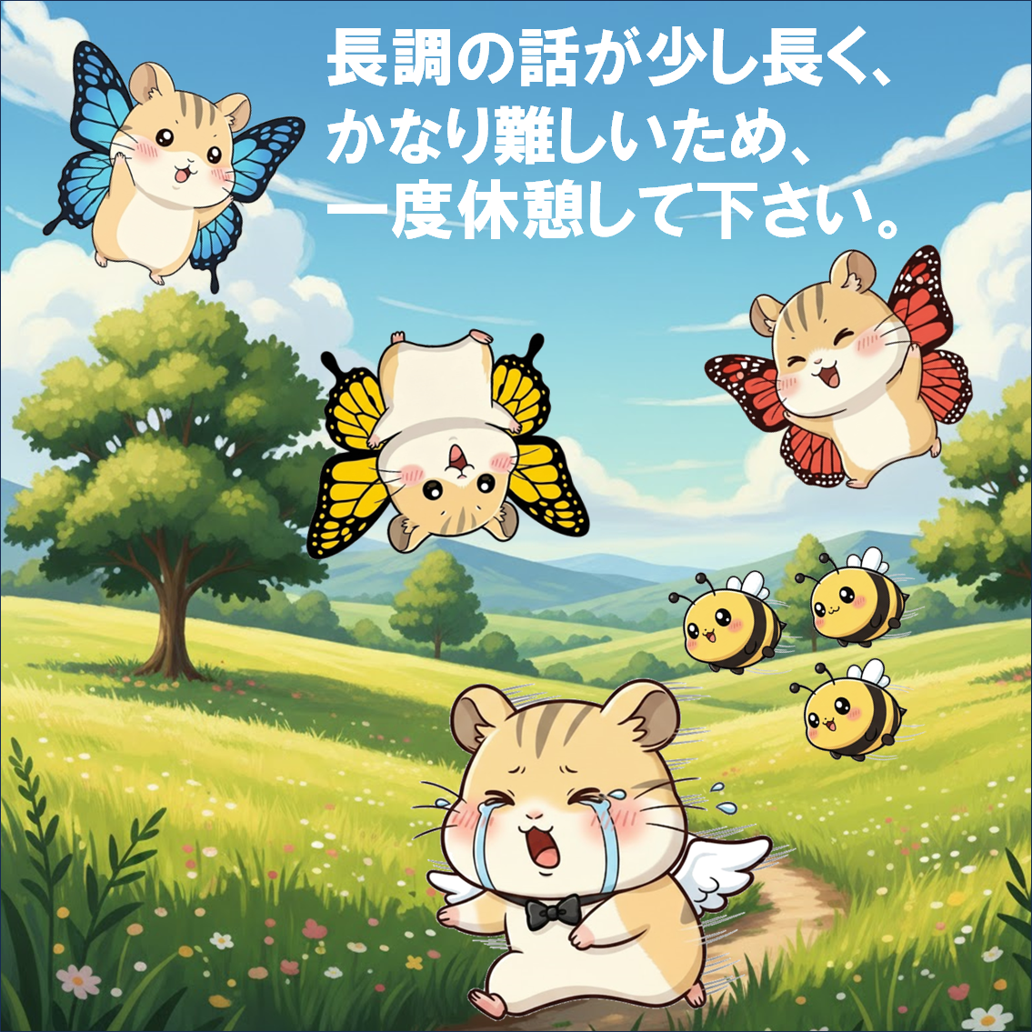 音楽解説４コマ漫画、長調