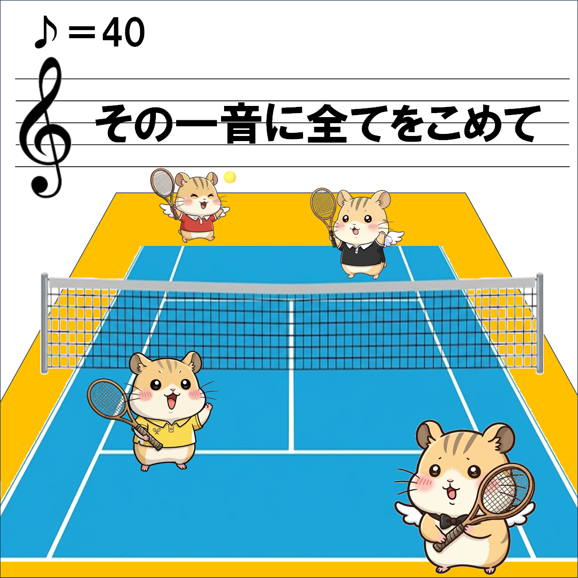 音楽解説４コマ漫画、アクセント