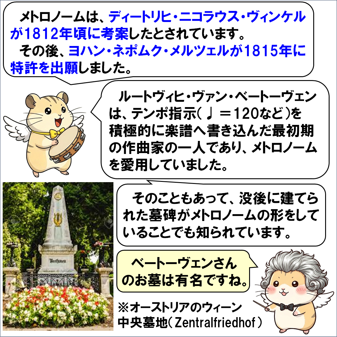 楽器解説４コマ漫画、メトロノーム