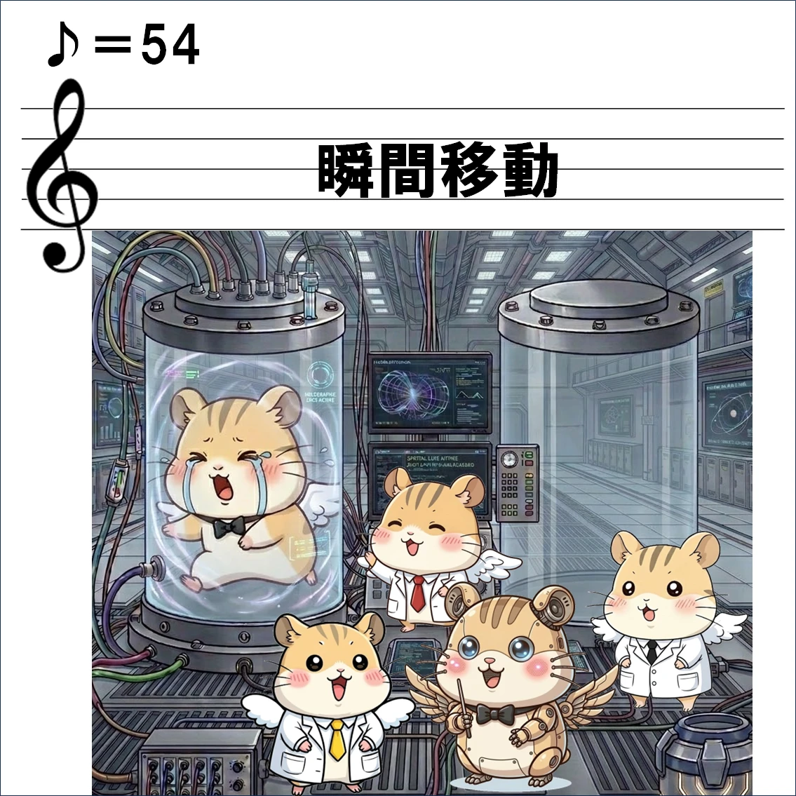 音楽解説４コマ漫画、コーダ